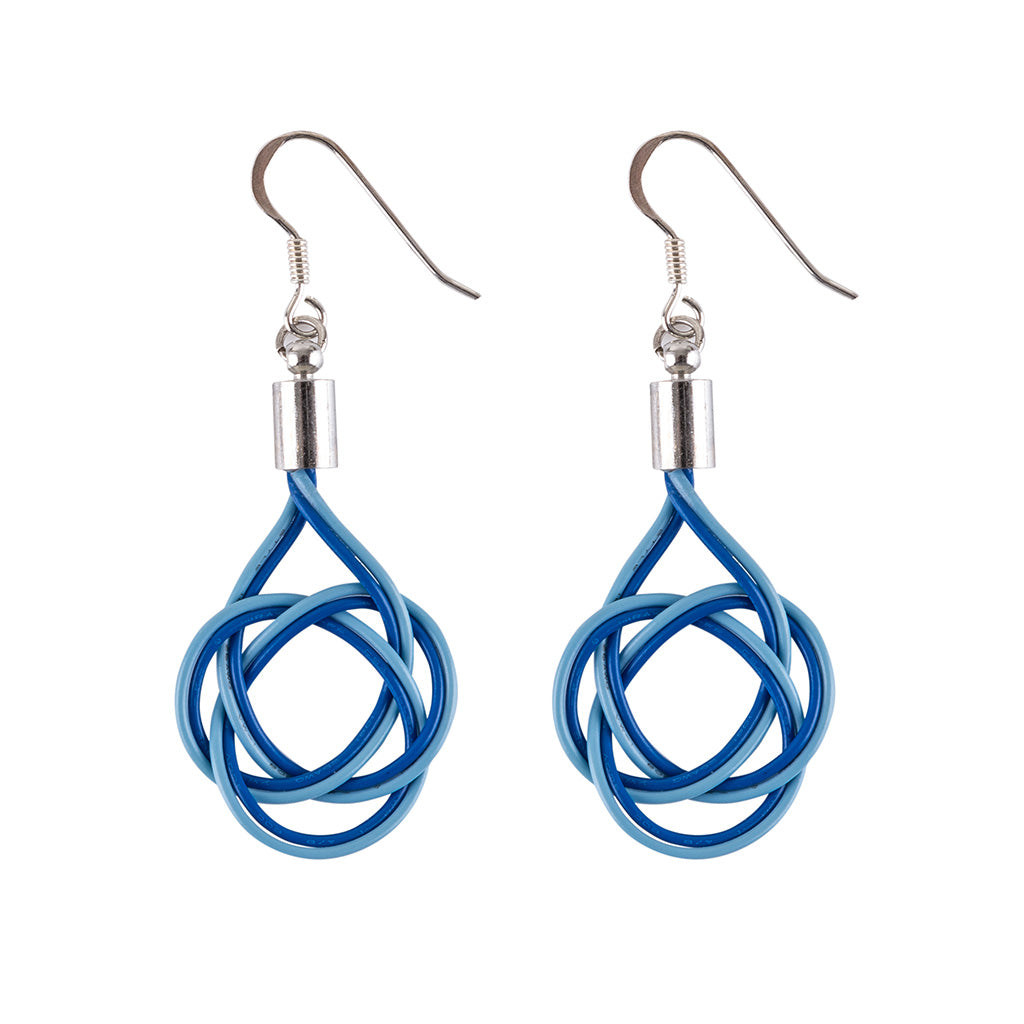 Celtic Hand Woven Electrical Wire Earrings (3 Colours Available)