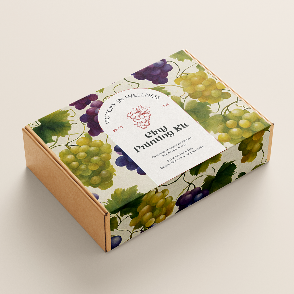 Grapes Fruit Clay Paint Kit | by Victory In Wellness